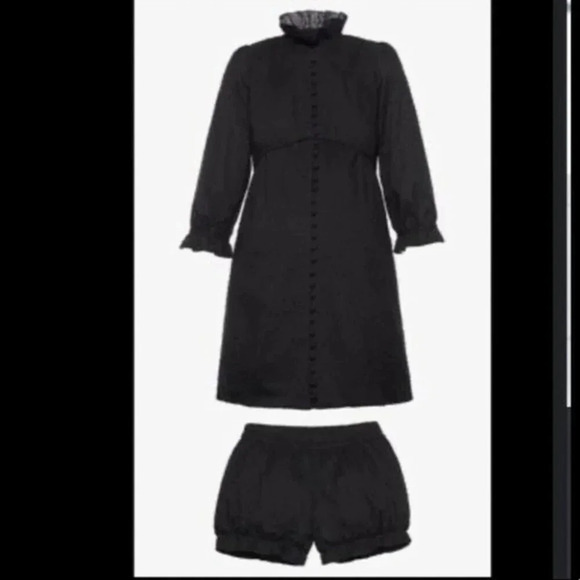NEW Bianca Balti THE NICHOLS DRESS Black Dot - Picture 1 of 12
